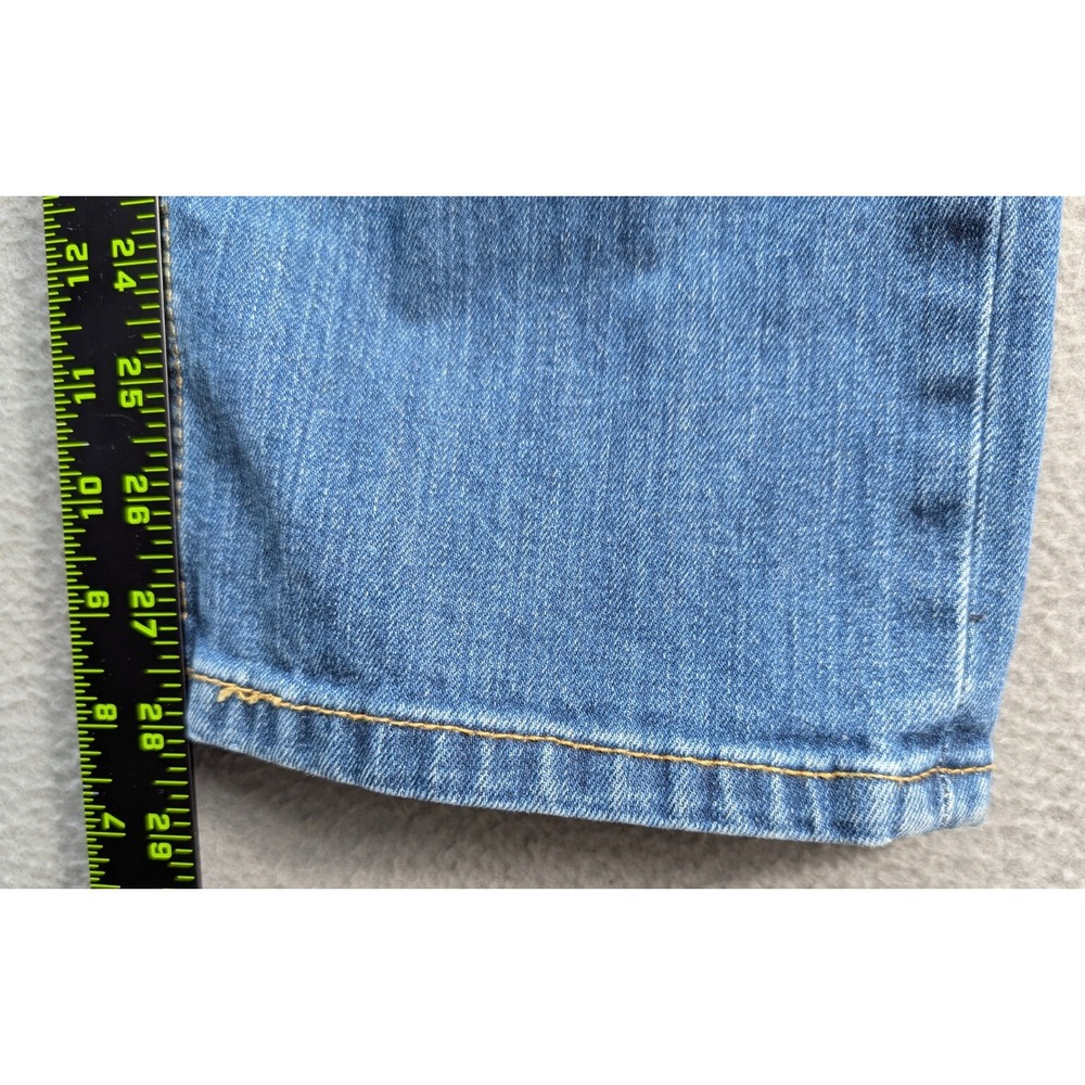 Levis 511 Men's Jeans 36x30 Blue Denim Straight Red Tab Faded Mid Rise Stretch - Picture 6 of 11